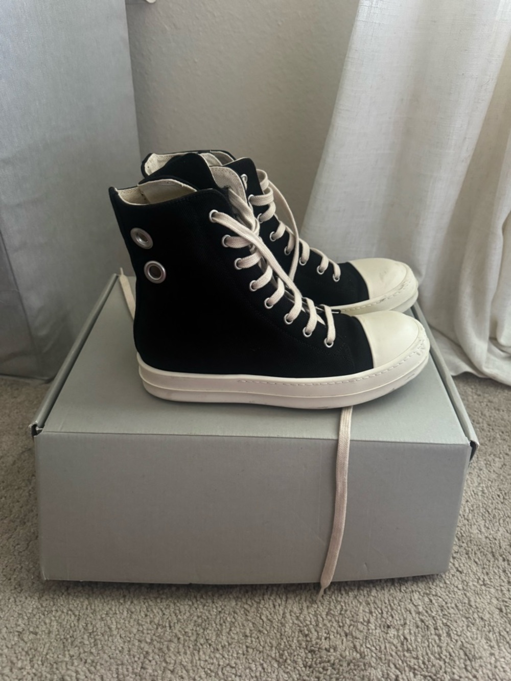 Rick Owen Drkshdw high tops